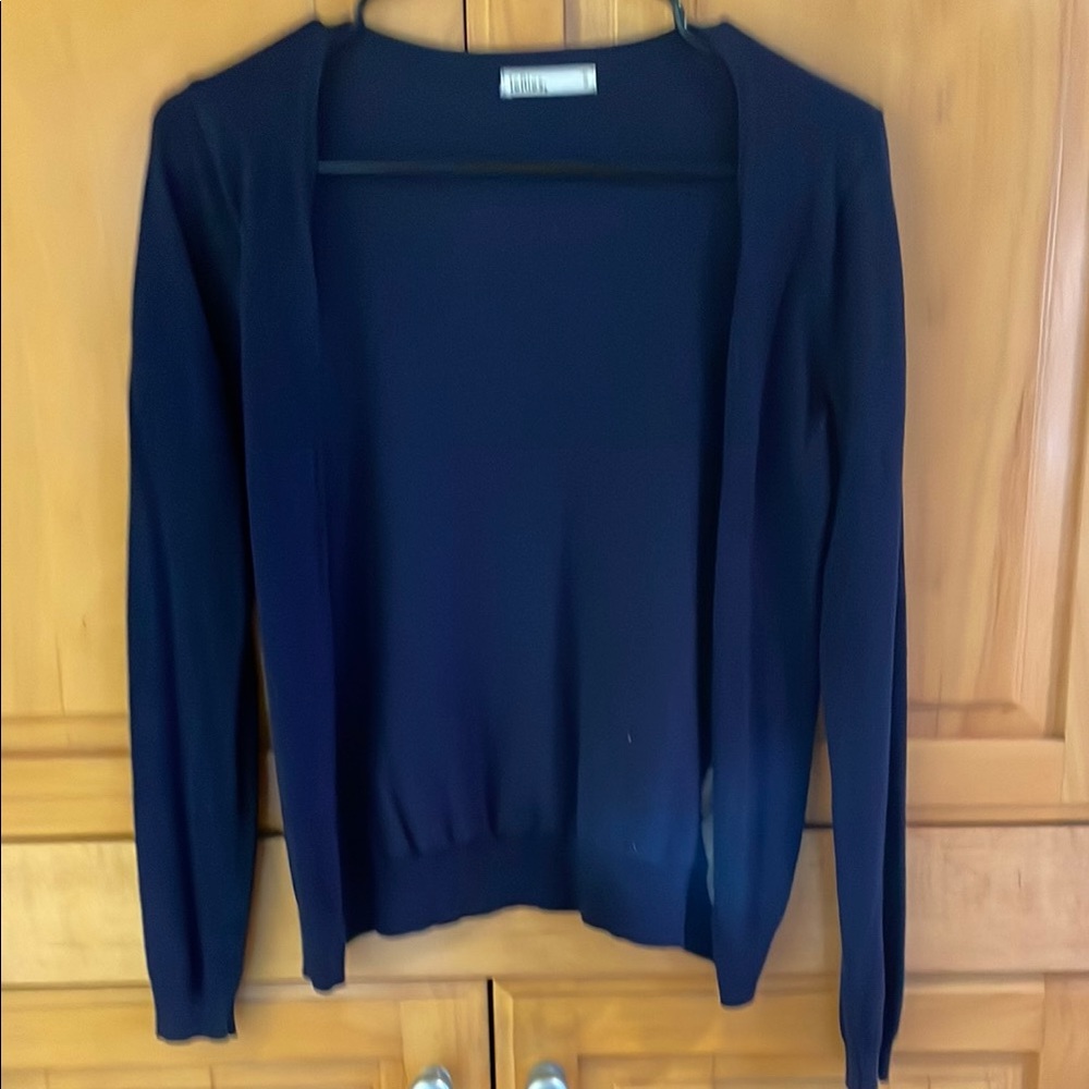 Blue Cardigan Sweater